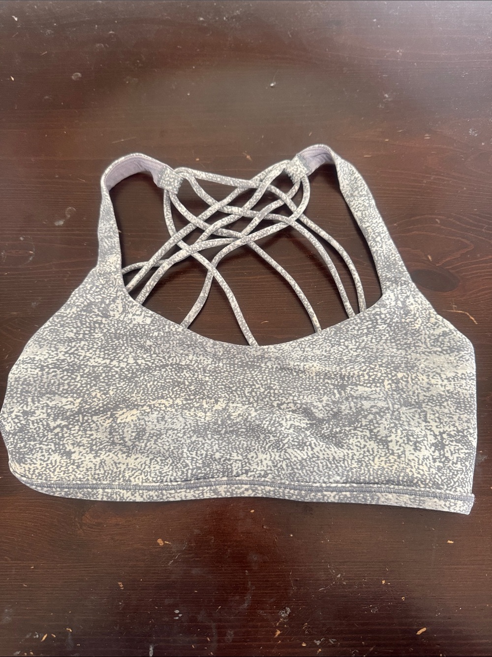 Gray Lululemon Sports Bra